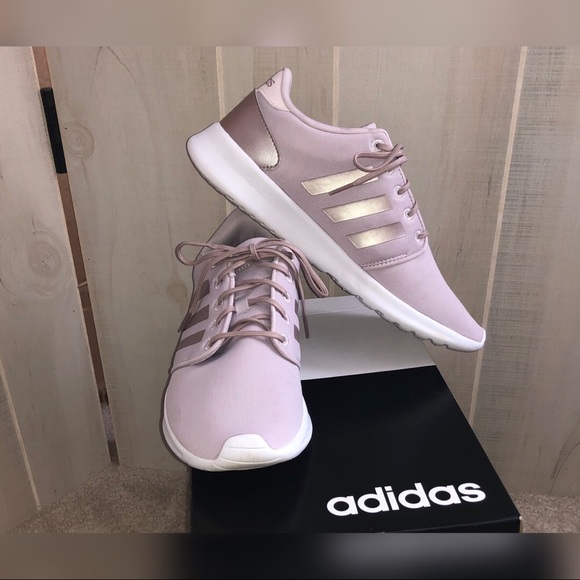 ✨SOLD✨Adidas Cloudfoam QT Racer Ice Purple 9.5 - Picture 2 of 5